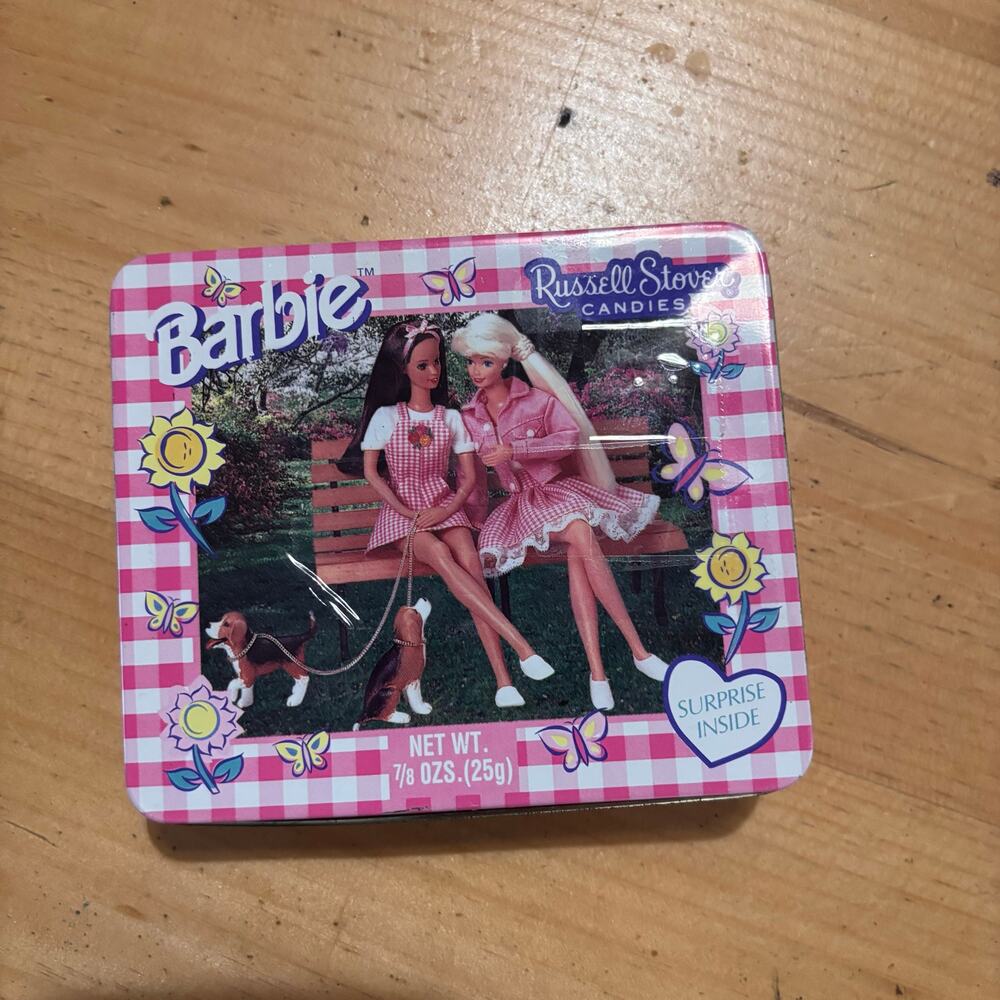 Vintage Barbie Russell Stover Candie Tin
